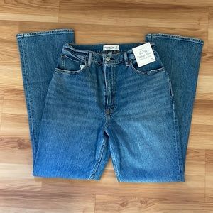 Abercrombie & Fitch Curve Love 70s vintage flair jeans